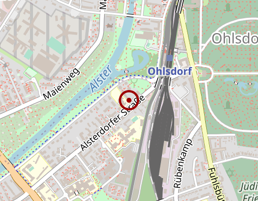 Karte: Betreutes Wohnen Alsterdorf der vhw