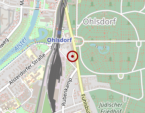 Karte: Beeken, Valentin Bestattungen