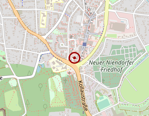 Karte: GBI Großhamburger Bestattungsinstitut rV