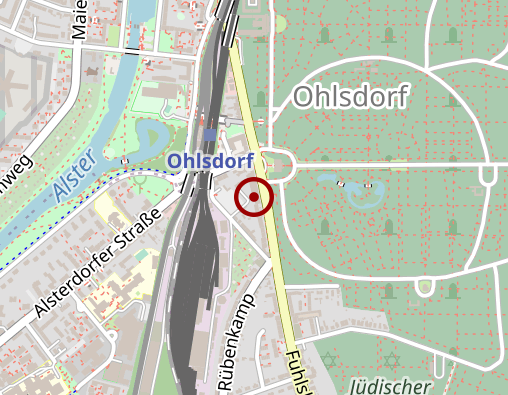 Karte: GBI-Großhamburger Bestattungsinstitut rV