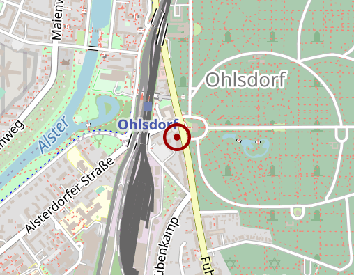 Karte: Beerdigungsbüro Beck St. Anschar GmbH