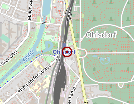 Karte: Harbeck Wilhelm + Sohn Beerdigungsinstitut