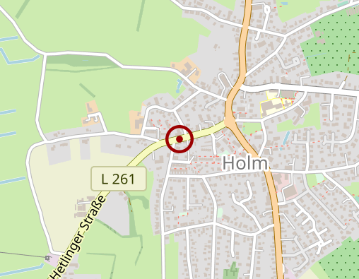 Karte: Praxis für Physiotherapie Holm u. Böddener Christine