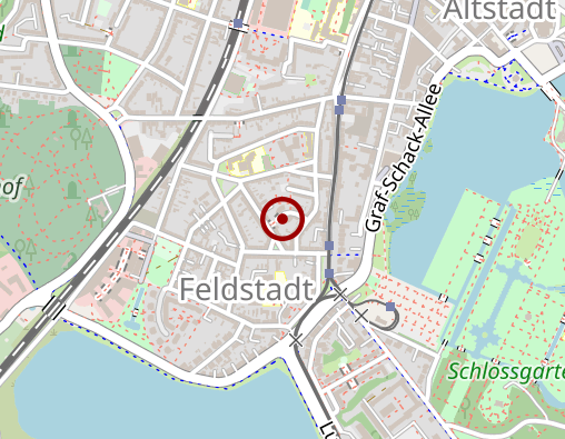 Karte: Augustenstift zu Schwerin Betreutes Wohnen