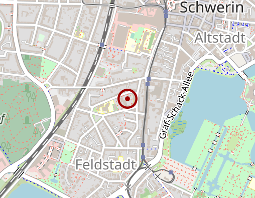 Karte: Augustenstift Ev. Alten- u. Pflegeheim des Augustenstifts Schwerin Alten- und Pflegeheim