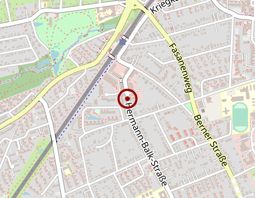 Karte: Bönke Harald Dr. med. & Sibylle Dr. med. Internisten Psychotherapie Akupunktur Ärzte für Innere Medizin