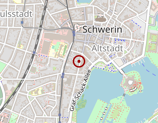 Karte: Schweriner Bestattungshaus Mehl UG (haftungsbeschränkt)