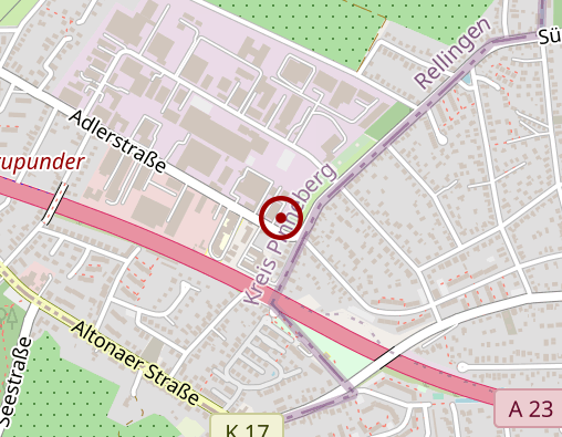 Karte: Hundeschule Halstenbek-Rellingen Inh. Heika Schröter