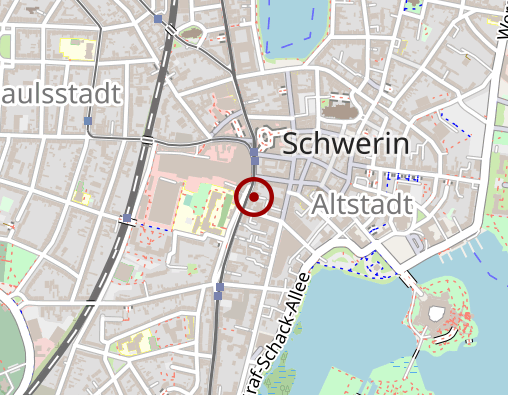 Karte: A & S Schlüsseldienst Schwerin GmbH