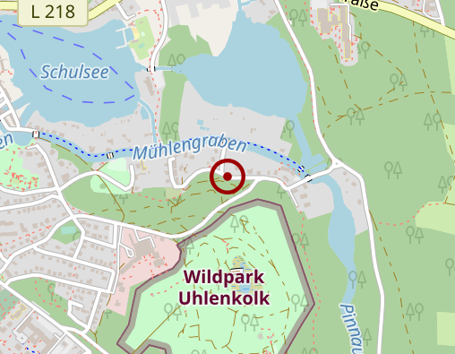 Karte: Pflegepension Haus Hubertus