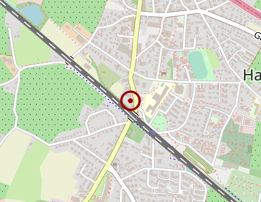 Karte: Adam Frank Osteopraxis Physiotherapie Massage