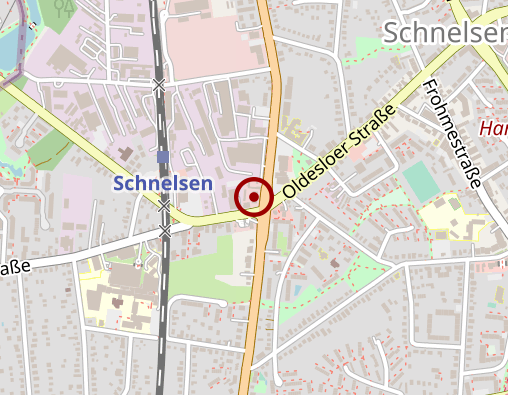 Karte: HSP Pflegedienst Schnelsen GmbH