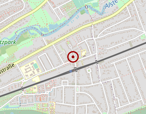 Karte: Amb. Pflegedienst Klein Borstel B. Stralka