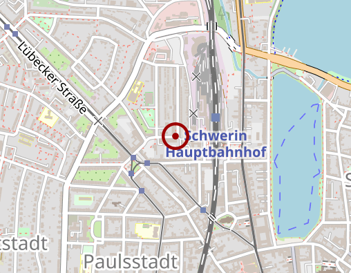 Karte: Internationaler Bund e.V. IB Nord westmecklenburg