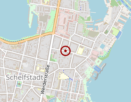 Karte: Schwerintaxi Fahrradtaxiunternehmen Rikschaservice