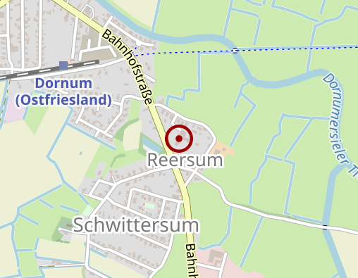 Karte: HANSA Seniorenzentren GmbH Pflege- und Betreuungszentrum Dornum