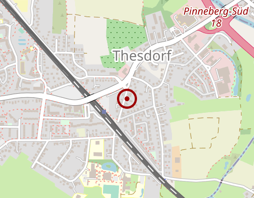 Karte: Physiotherapiepraxis Thesdorf Inh. Silvia Engel