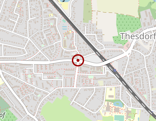 Karte: Seniorenheim in Pinneberg "Schöne Aussicht" GmbH -Beschützter Wohnbereich-