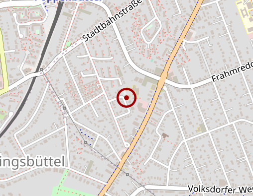 Karte: Betreutes Wohnen im Alstertal - Johann Carl Müller-Stiftung Seniorenwohnanlage