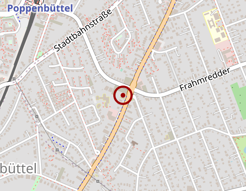 Karte: Johann Carl Müller-Stiftung Ambulanter Dienst im Alstertal