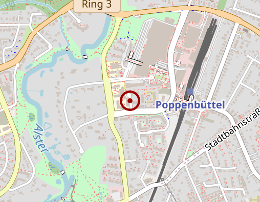 Karte: Parkresidenz Alstertal Ambulanter Pflegedienst