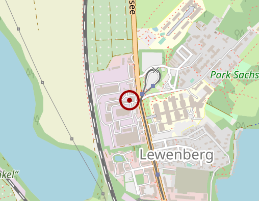 Karte: Physiotherapie Im Medisanum, Wulkow Doreen