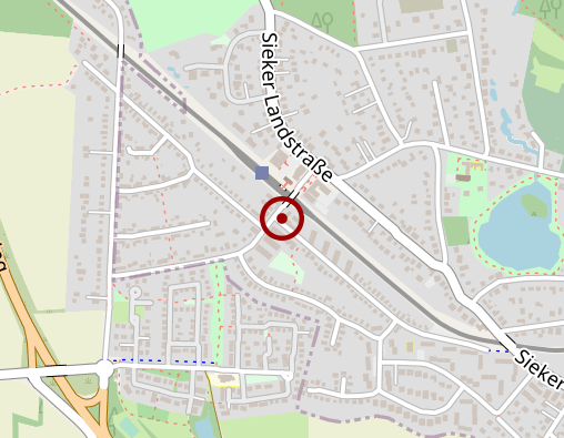 Karte: Ergotherapie Krull Zentrum für Therapiewege