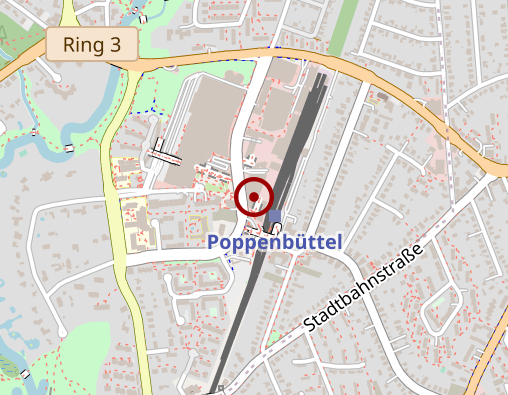 Karte: Hamburger Heilpraktiker Akademie Berufsschule