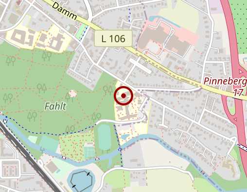 Karte: Sanitätshaus Pinneberg