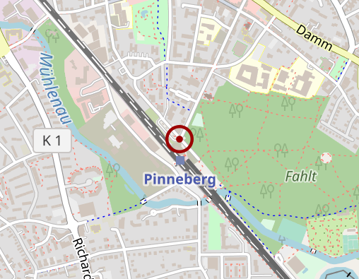 Karte: Tagespflege der Diakonie Pinneberg