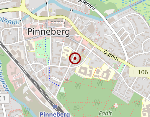 Karte: Hospizgruppe Uetersen/Pinneberg