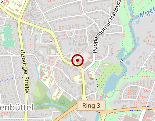 Karte: ASB-Sozialstation Poppenbüttel