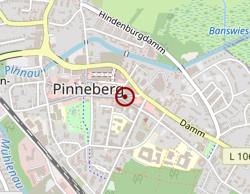 Karte: Massage und KG Praxis Kröger