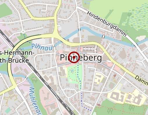 Karte: Vitalteam Pinneberg Wellnessberatung