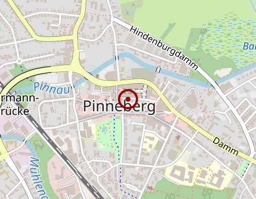 Karte: Physiotherapie am Rathaus, Grüttner-Lund, H. u. Hahn, K.