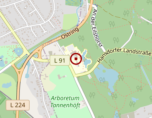 Karte: Parkklinik Manhagen GmbH & Co. KG