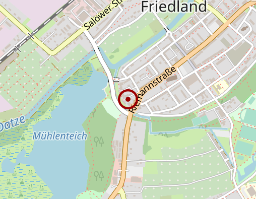 Karte: Tagespflegeeinrichtung des Senioren-Wohnparks Friedland GmbH