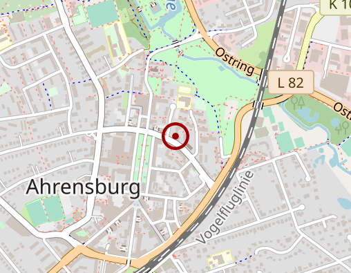 Karte: Johanniter-Unfall-Hilfe e.V., RV Schleswig-Holstein S/O Ambulanter Pflegedienst Stormarn