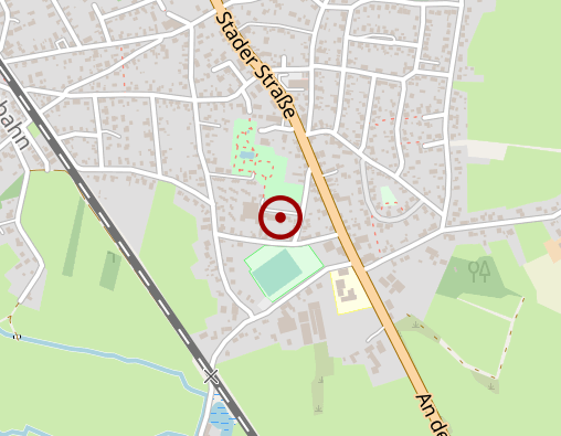 Karte: Huus am Stadtpark