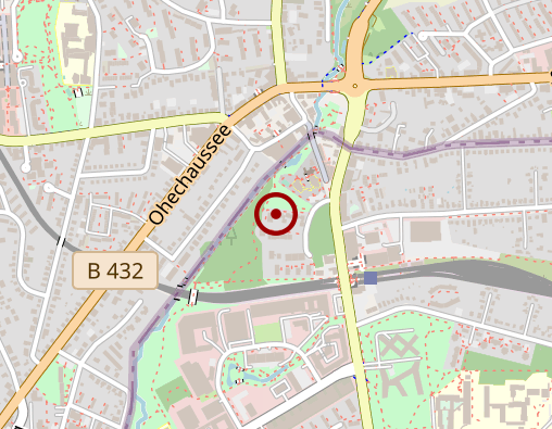 Karte: Betreuungsgruppe Bärenhof in der Ambulante Pflege St. Markus in der Martha Stiftung gGmbH