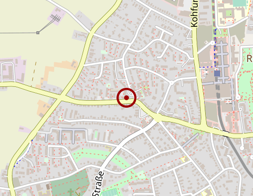 Karte: Tierfutterladen "Katz & Hund" Verkauf von Tierfutter mit Zubehör