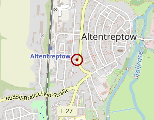 Karte: Pflegetherpeutisches Zentrum Tagespflege Poststraße