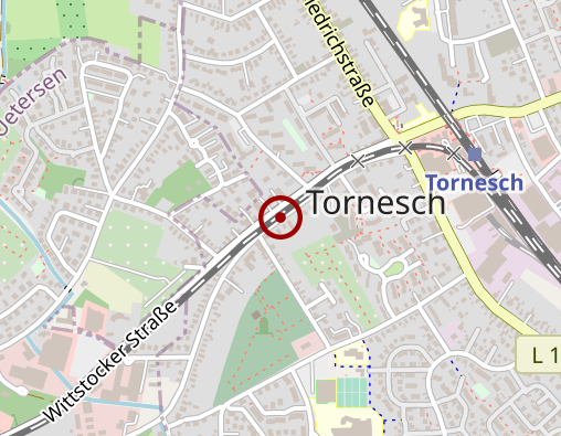 Karte: Altenpflegeheim "Cecilen-Burg" Uetersener Straße