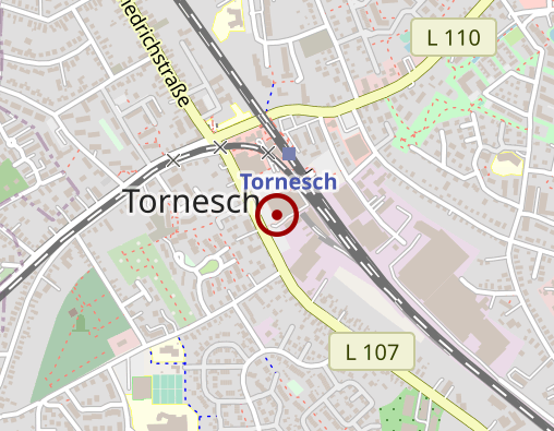 Karte: Schneeberg Wiebke Praxis f. Physiotherapie u. Krankengymnastik