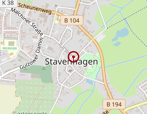 Karte: Tagespflege "Die gute Stube"