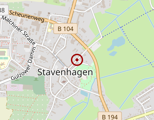 Karte: Diakonie Sozialstation Stavenhagen