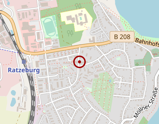Karte: Zentrum f. Physiotherapie u. Präventivmedizin Ratzeburg M. Huber