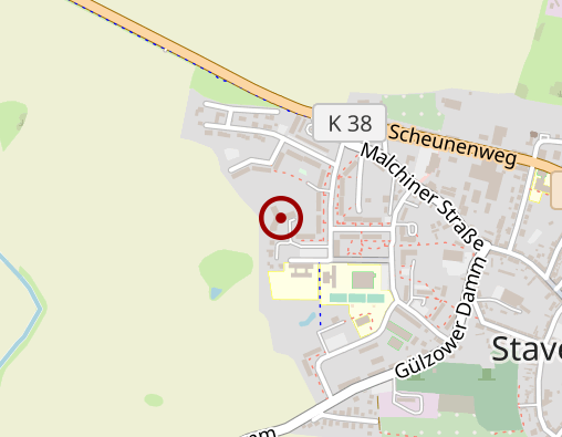 Karte: Kursana Domizil Stavenhagen Haus uns Hüsung