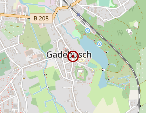 Karte: Physiotherapie am Markt Krankengymnastik