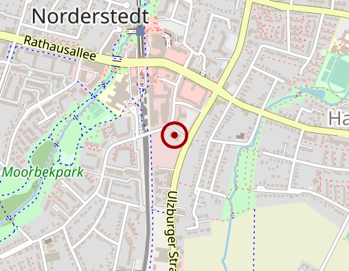 Karte: PRAXISKLINIK NORDERSTEDT